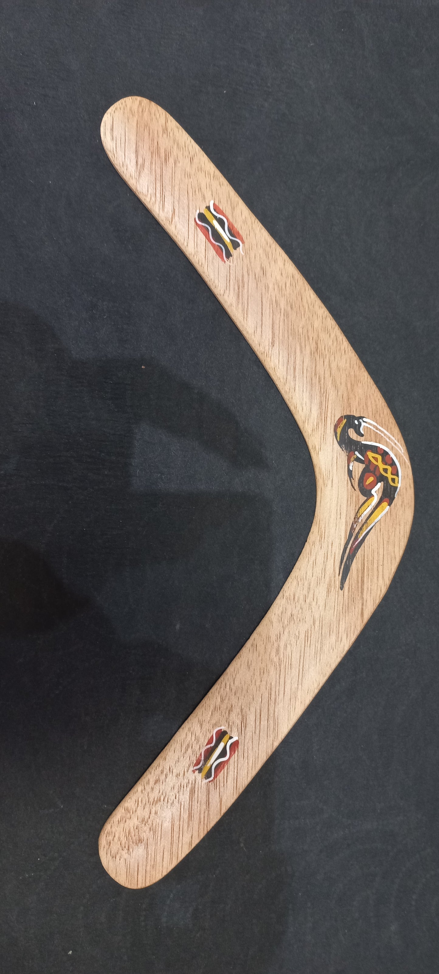Plywood hand painted returning boomerangs 14 inch