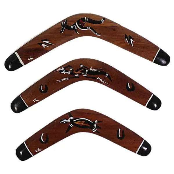 Boomerang Black or red tip design available in 6 inch 8 inch 10 inch 12 inch