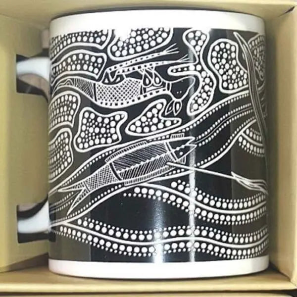 Ceramic Mug 4 designs in box