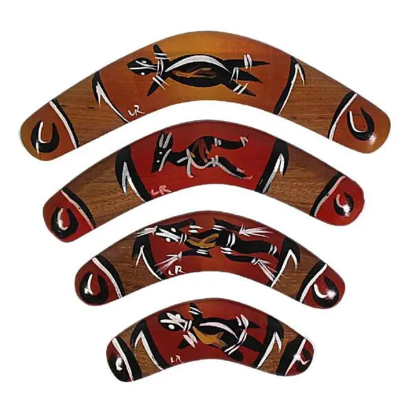 Boomerang Black or red tip design available in 6 inch 8 inch 10 inch 12 inch