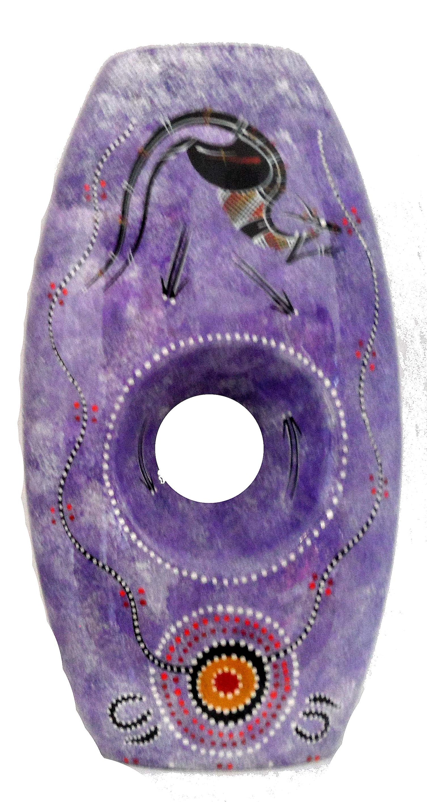 Vase medium “Namoi” 33 cm high. Handpainted in display box
