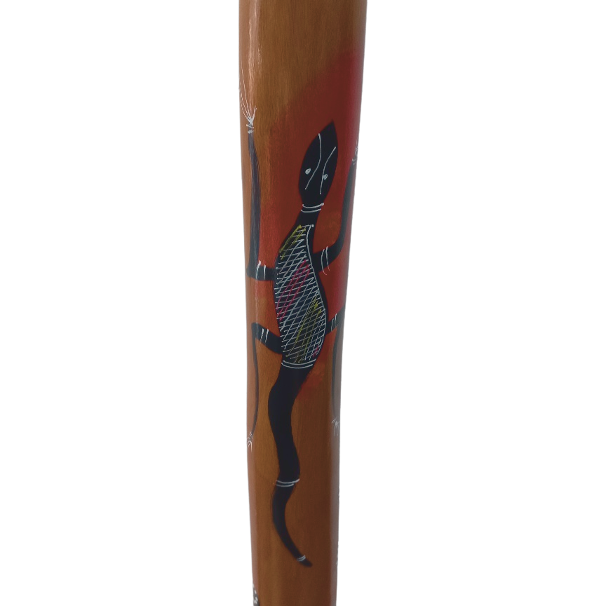 Didgeridoo hand painted Ironbark 140cm