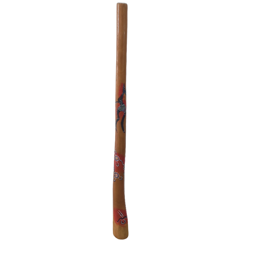 Didgeridoo hand painted Ironbark 140cm