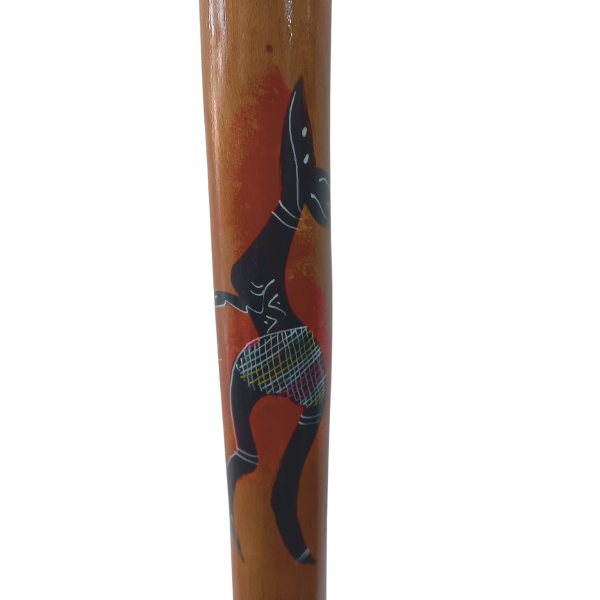 Didgeridoo hand painted Ironbark 140cm