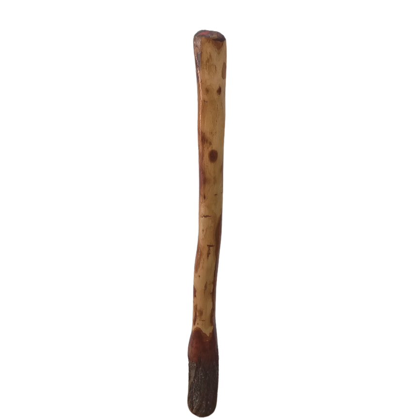didgeridoo bark bottom by Peter Santo