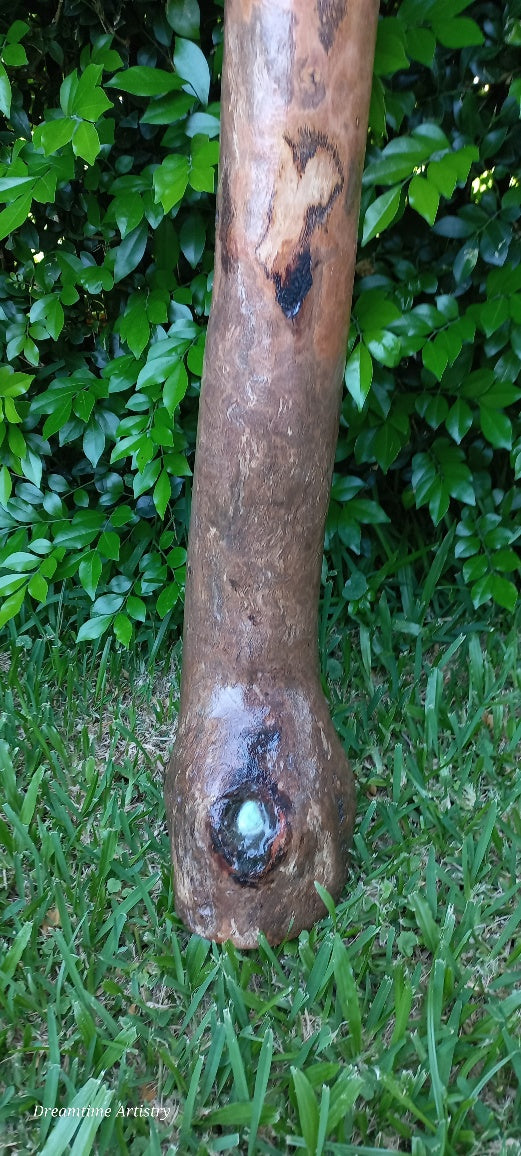 Didgeridoo set with Solid Opal