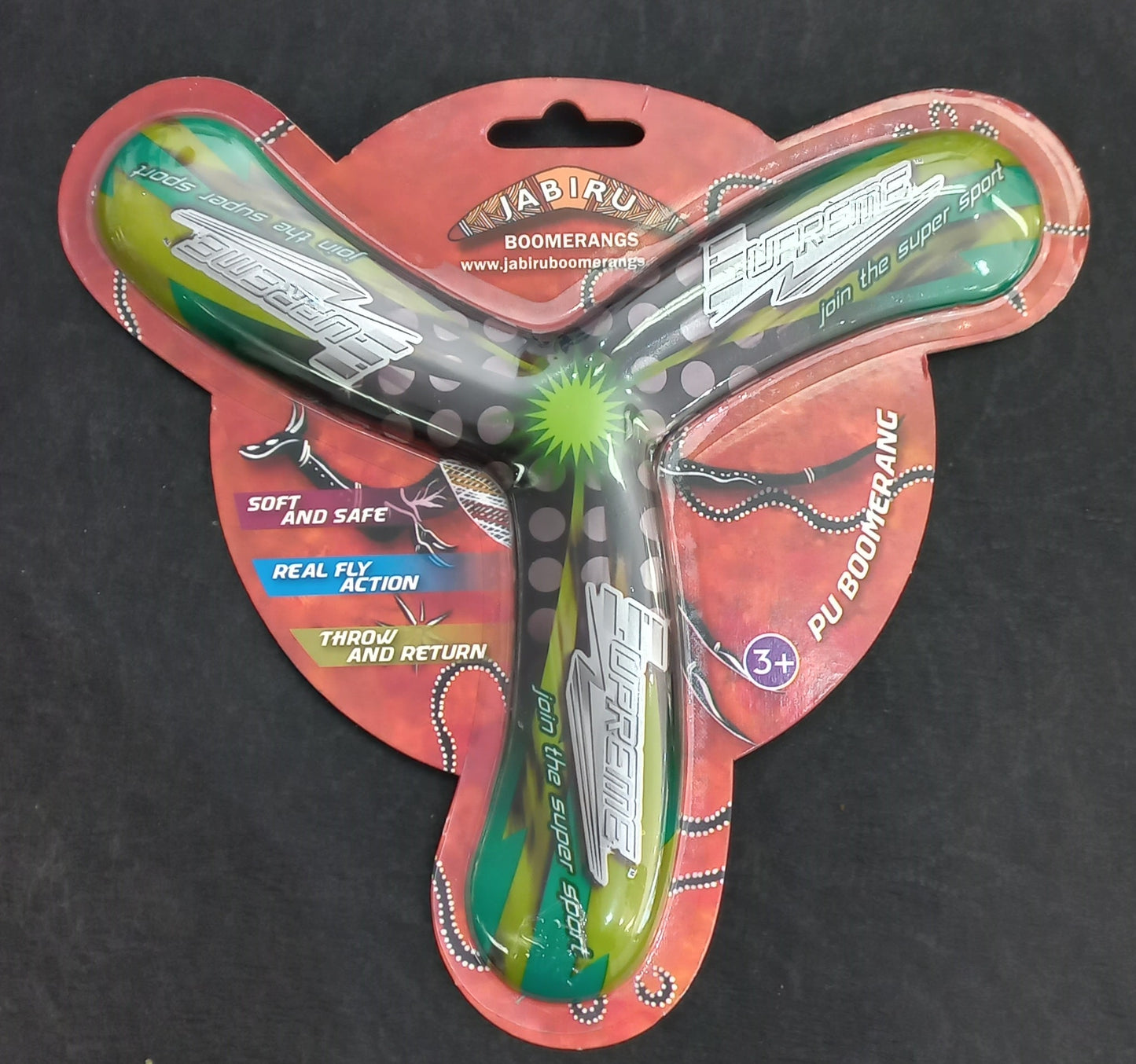 PU training boomerang