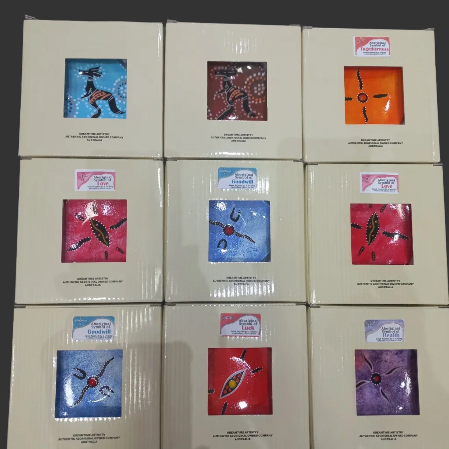 Small Tri- plate Hand painted various designs