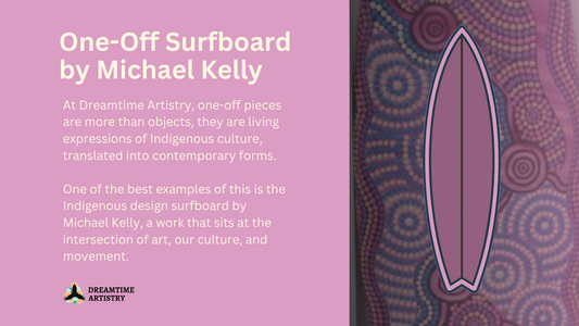 Where Culture Meets Craft: A One-Off Surfboard by Michael Kelly