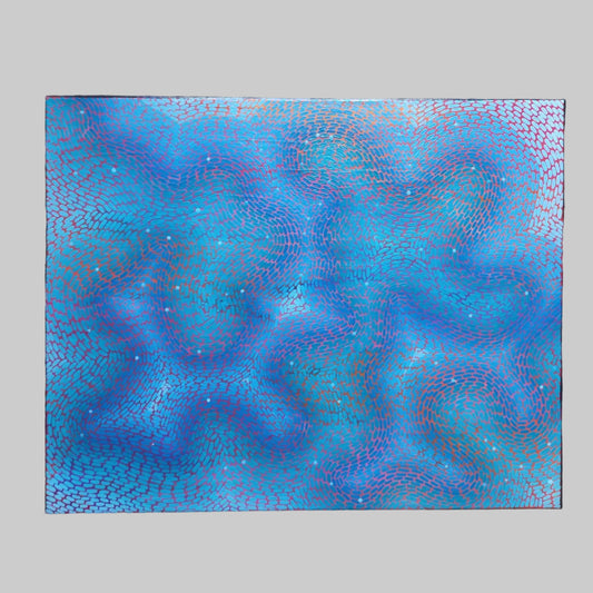 stretched canvas art "Dancing Water Spirit" by Camille Noter