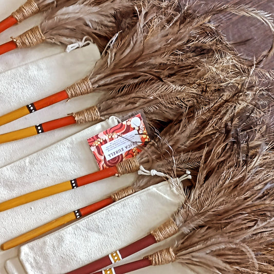 Emu dance sticks