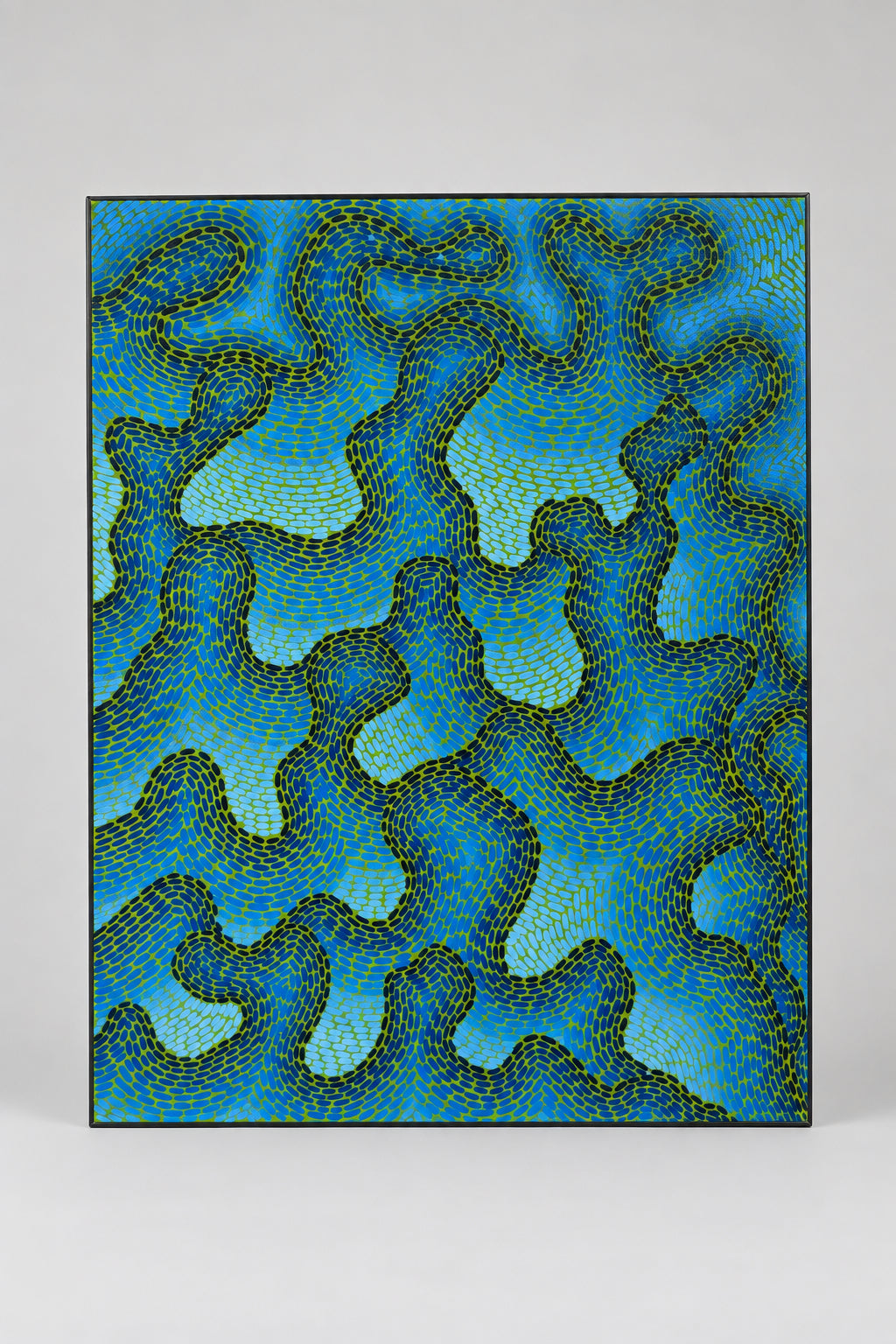 stretched canvas art "Rain Cycles" by Camille Noter