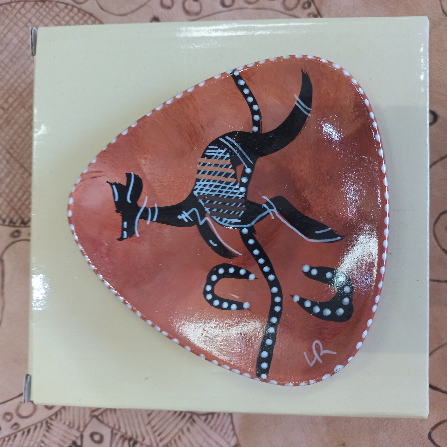 Small Tri- plate Hand painted various designs